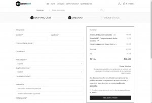 Ejemplo de Pedido de contenidos elearning